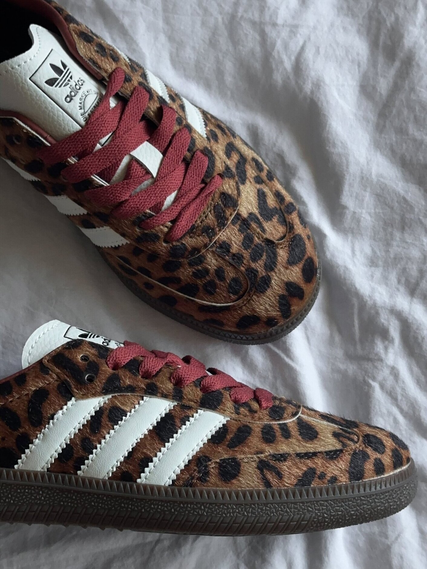 Adidas Samba OG Preloved Red Leopard