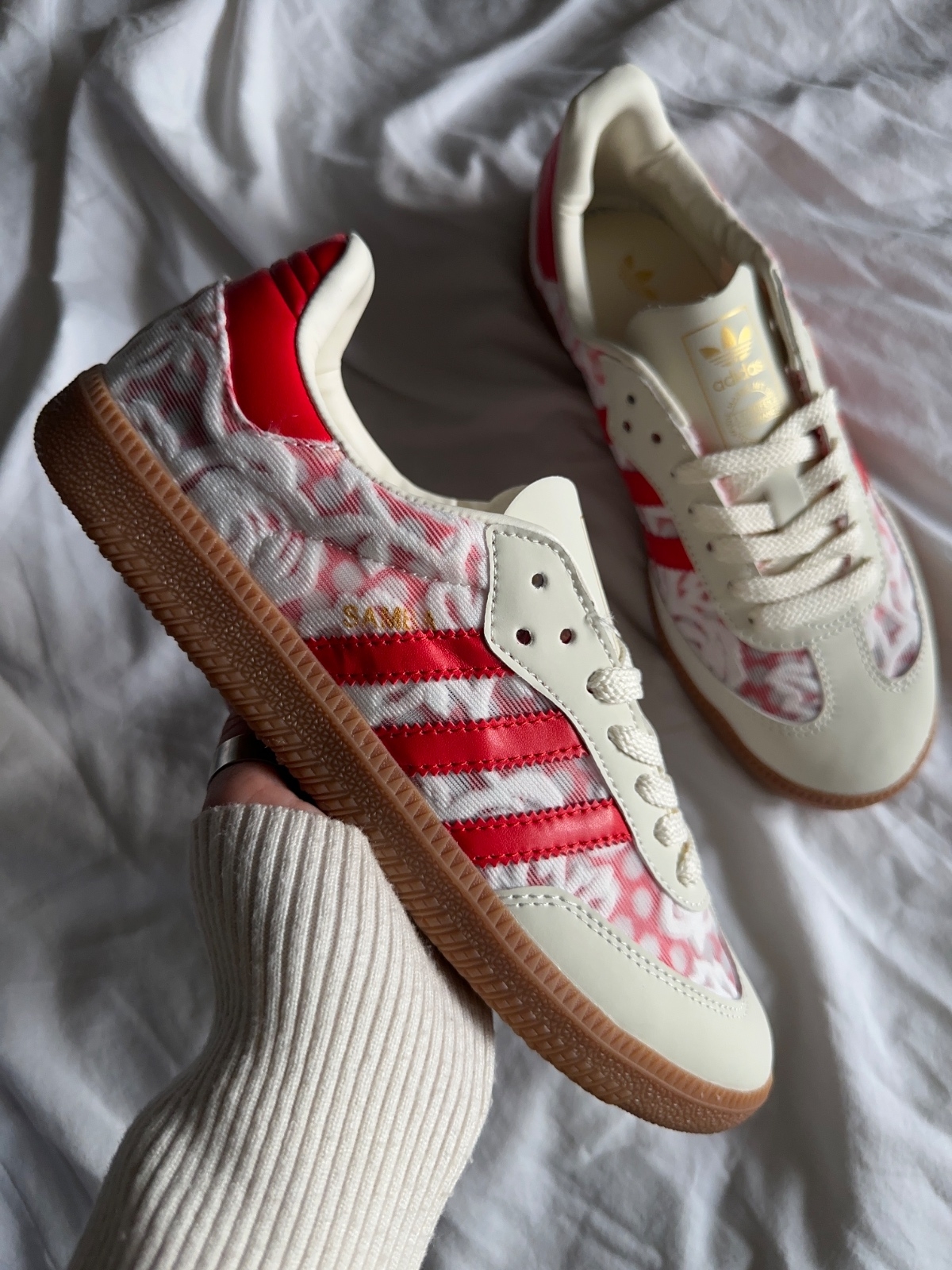 Liberty London x adidas Samba OG Floral Pink