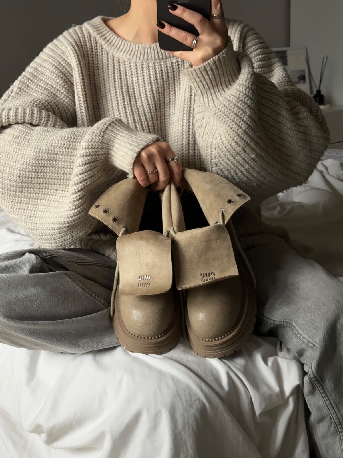 Ботинки Miu Miu