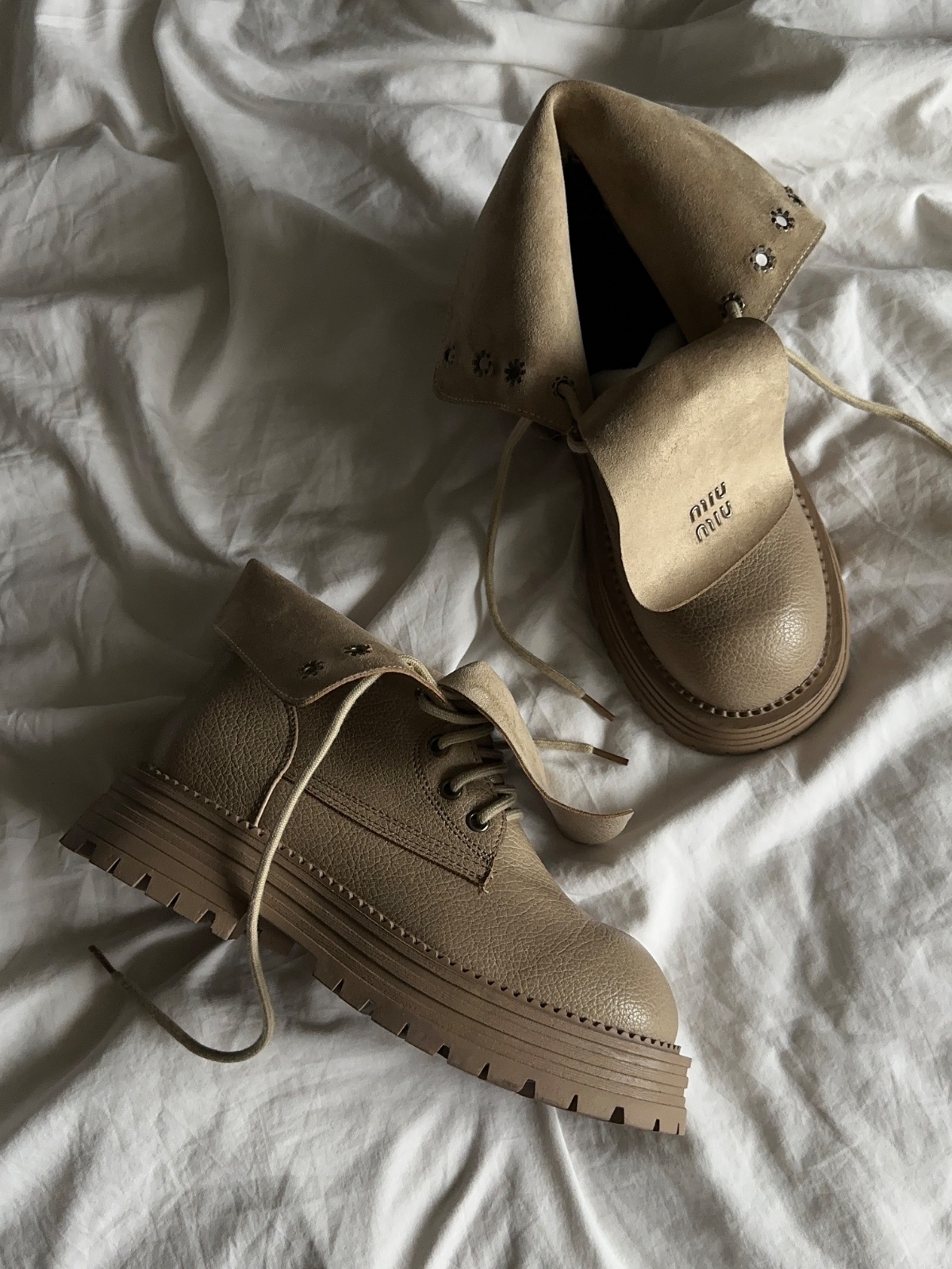 Ботинки Miu Miu