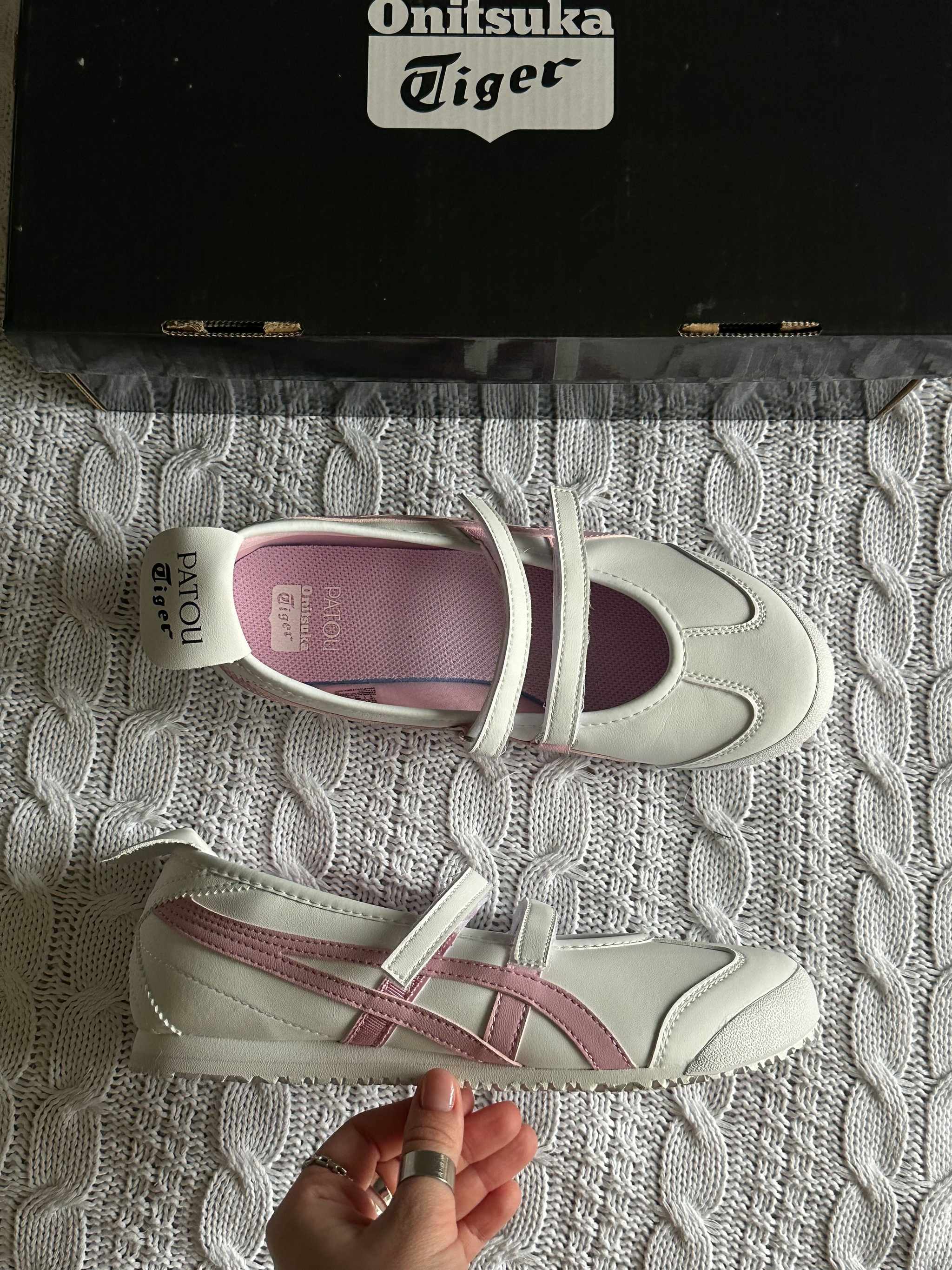 Onitsuka Tiger PATOU x Mexico 66 Ballerina White Cotton Candy