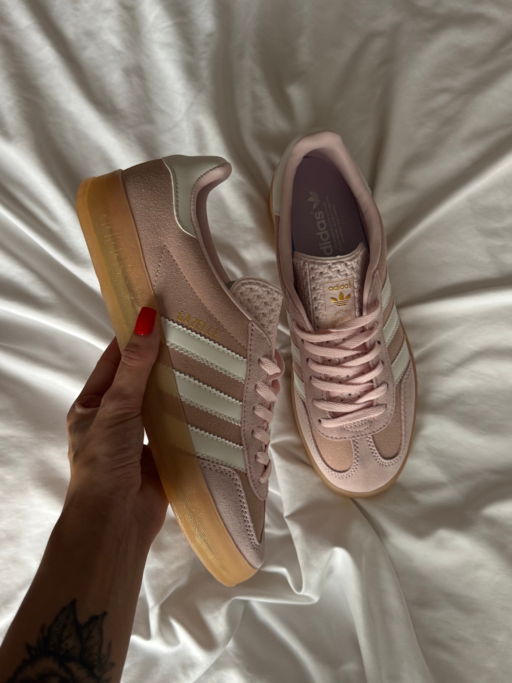 Adidas Gazelle Indoor Sandy Pink Gum