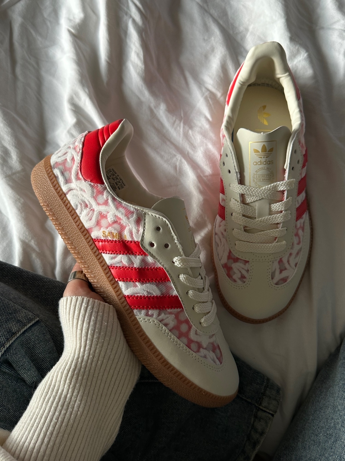 Liberty London x adidas Samba OG Floral Pink