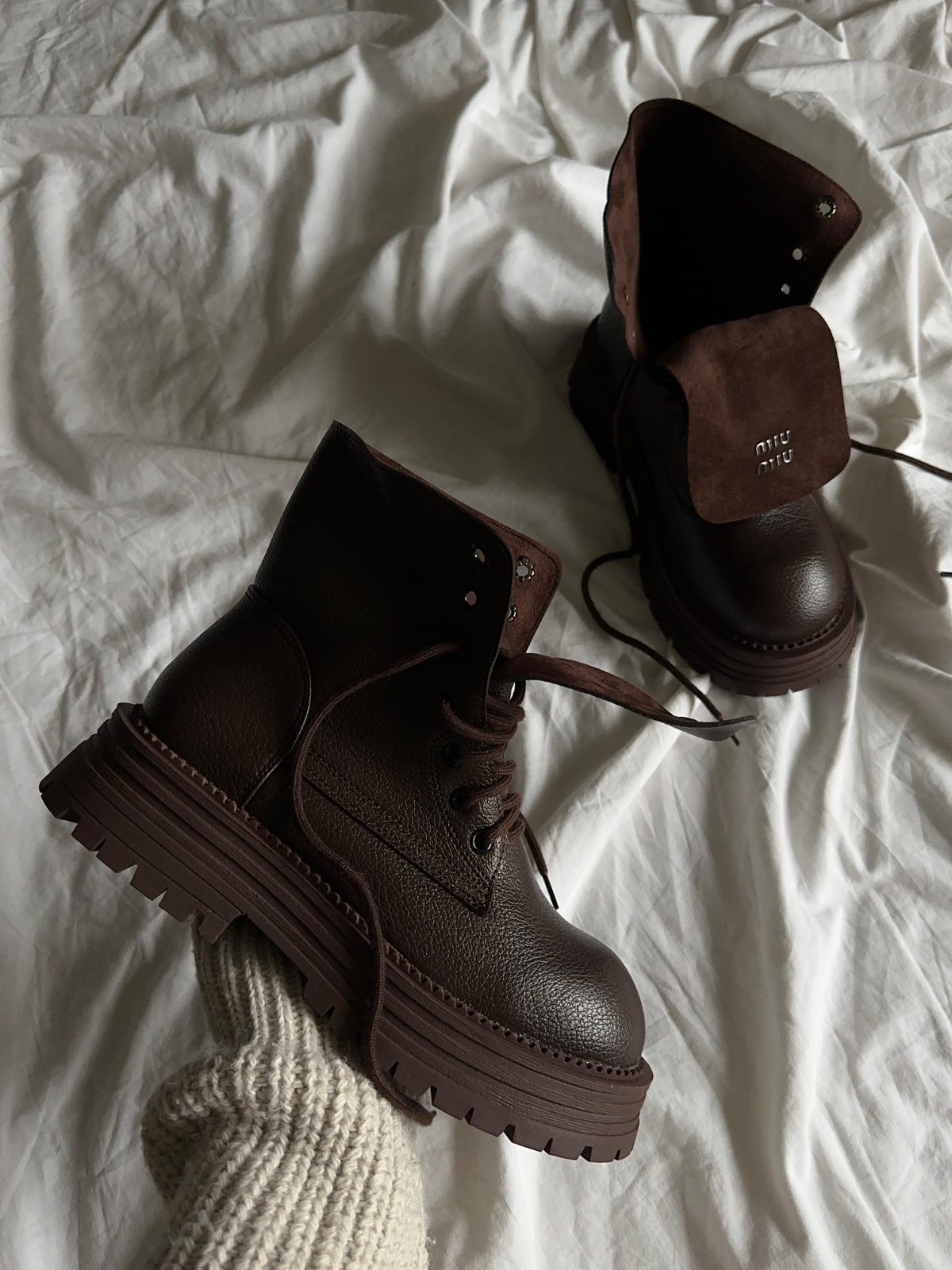 Ботинки Miu Miu