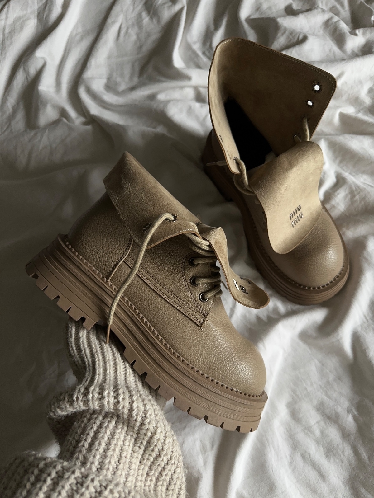 Ботинки Miu Miu