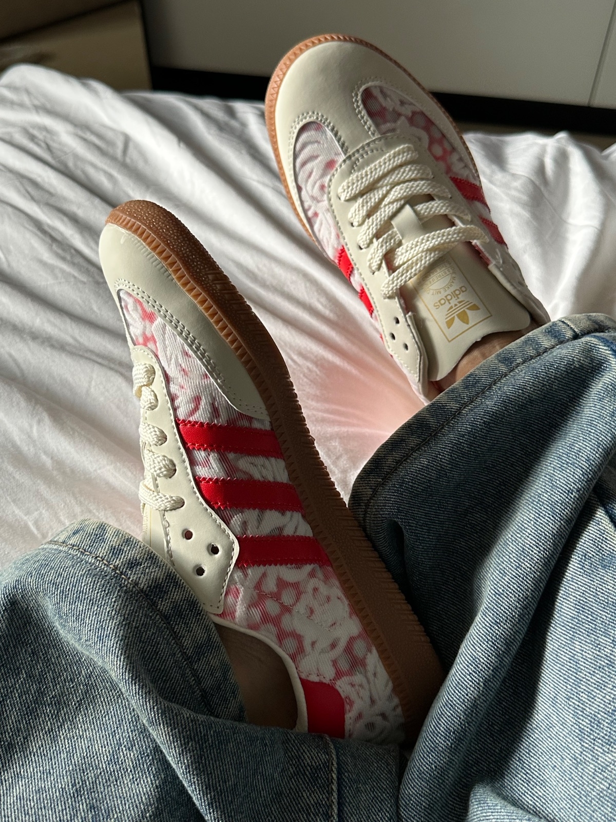 Liberty London x adidas Samba OG Floral Pink