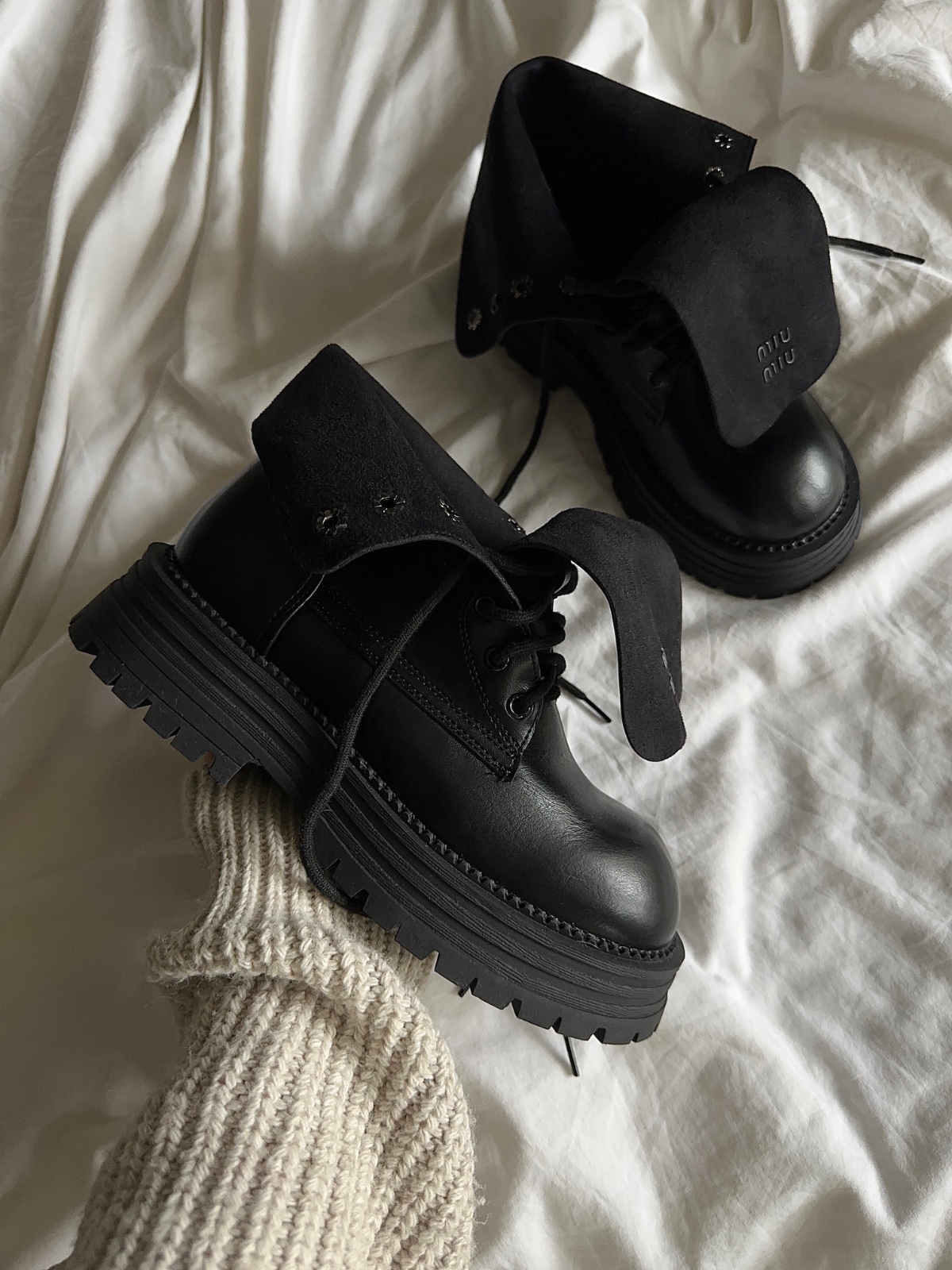 Ботинки Miu Miu