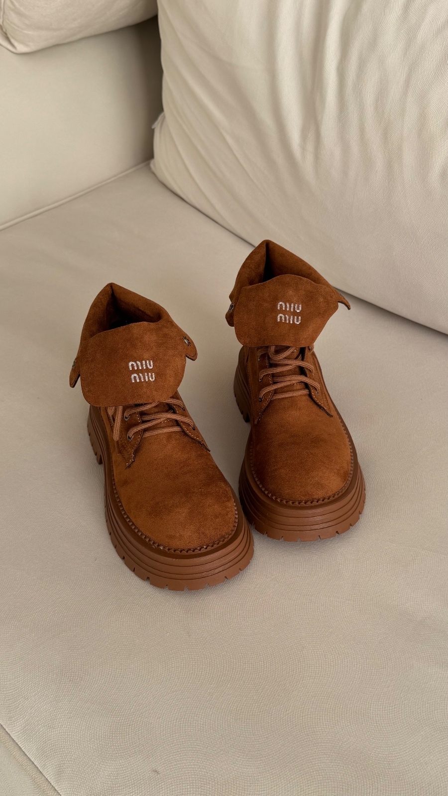 Ботинки Miu Miu