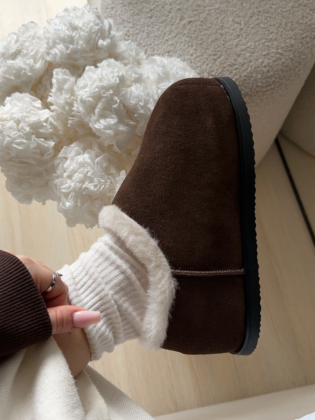 UGG Pumped Slide Cacao