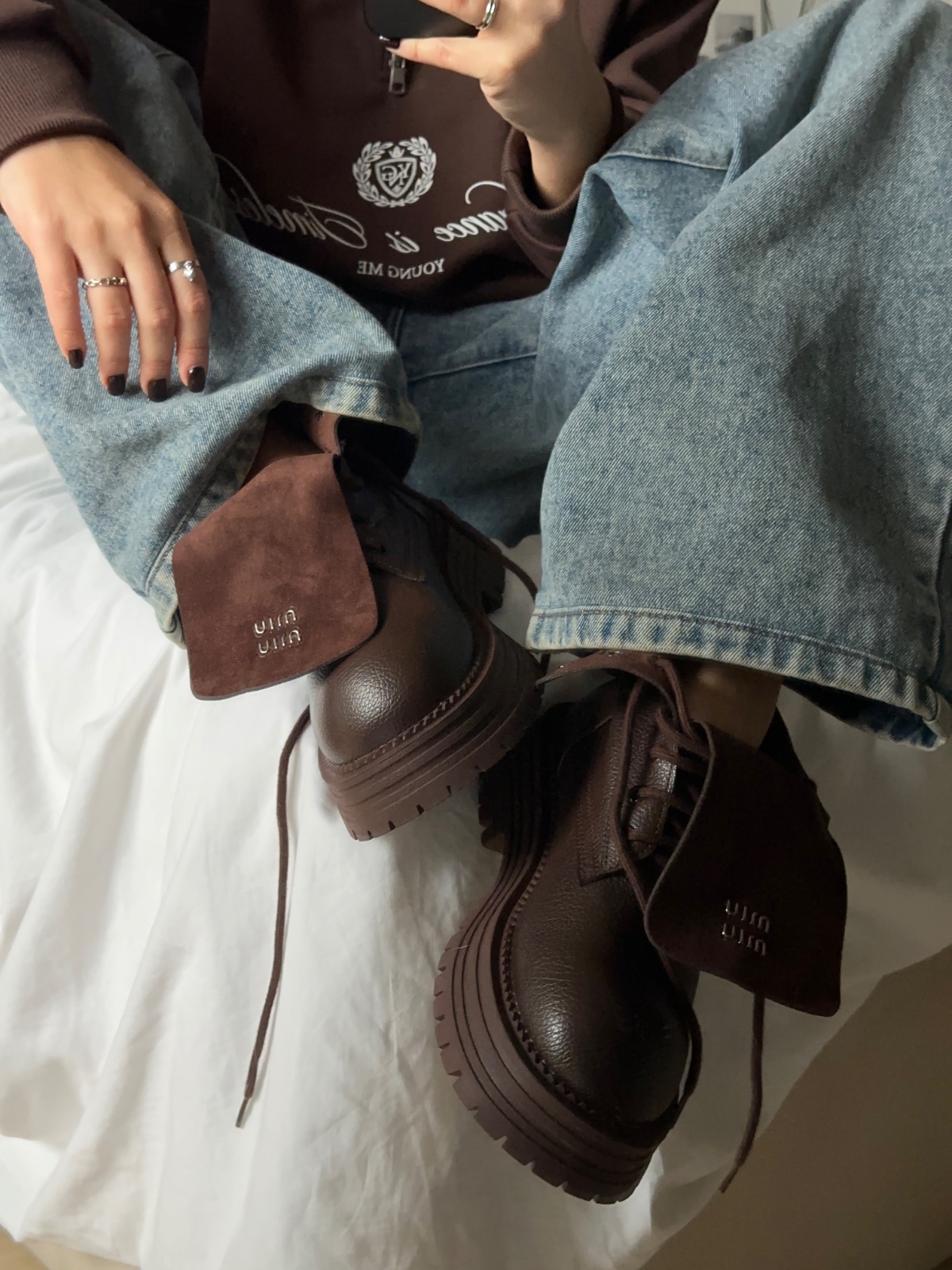 Ботинки Miu Miu